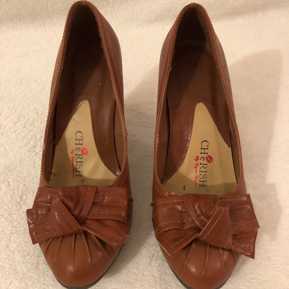 Chestnut color shoes